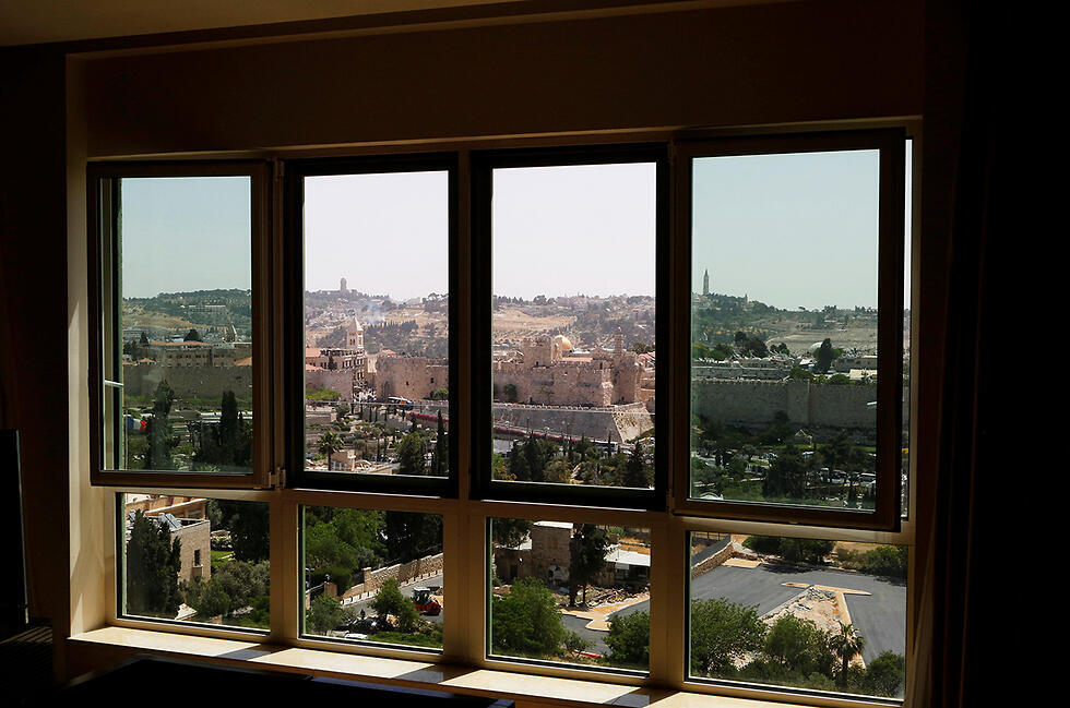 View from Trump's suite (Photo: Reuters)