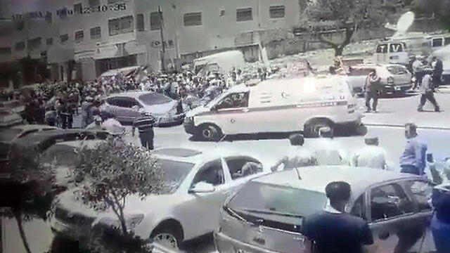 Footage of the violence in Huwara