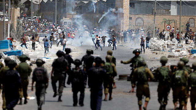 West Bank riots (Photo: Reuters) 