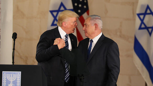 President Trump and PM Netanyahu (Photo: Alex Kolomoisky) (צילום: אלכס קולומויסקי) President Trump and PM Netanyahu (Photo: Alex Kolomoisky)