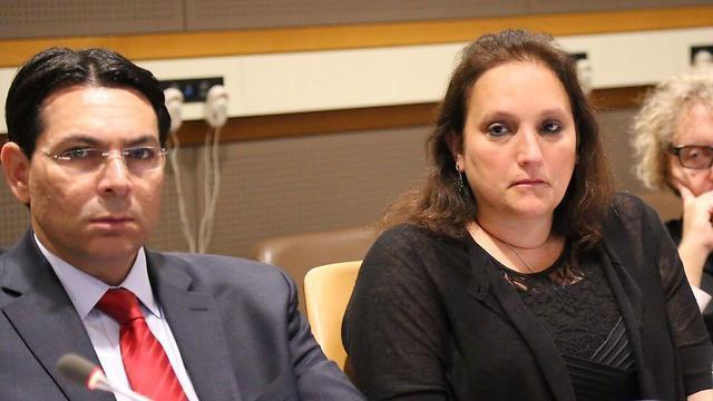 Danny Danon and Ruth Schwartz