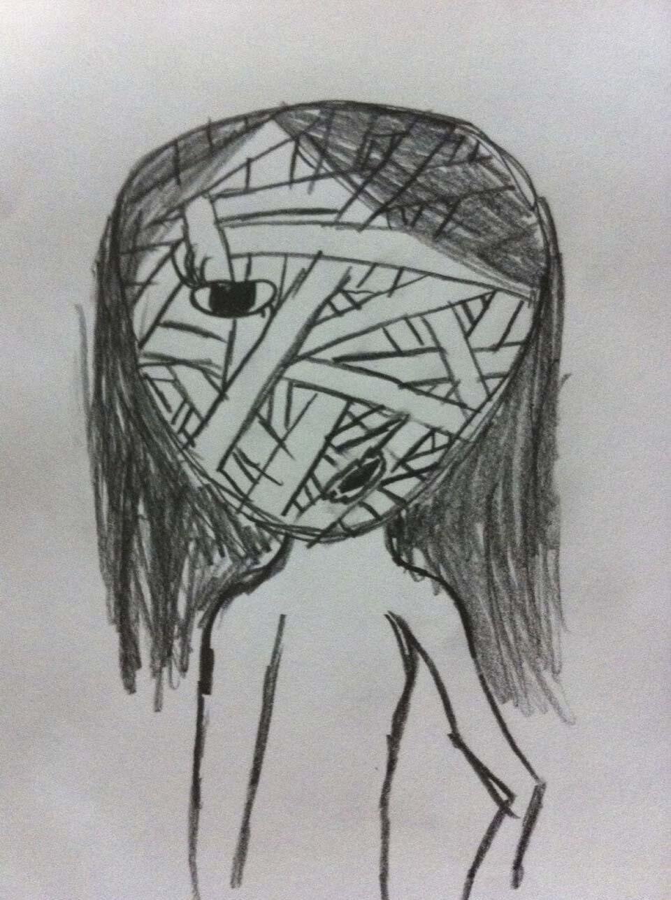 Рисунок Сони (Фото: Евгения Шустикова) Рисунок Сони