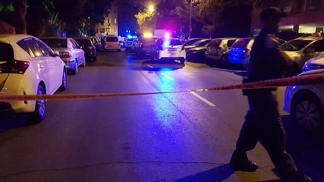 The scene of the Jaffa murders (Photo: Asaf Magal) (צילום: אסף מגל) The scene of the Jaffa murders (Photo: Asaf Magal)