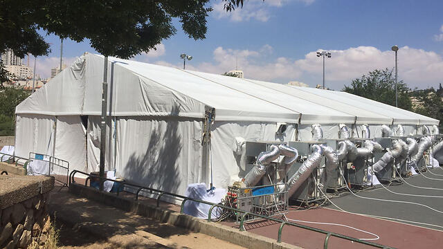 Палатка протеста. Фото: Гиль Йоханан