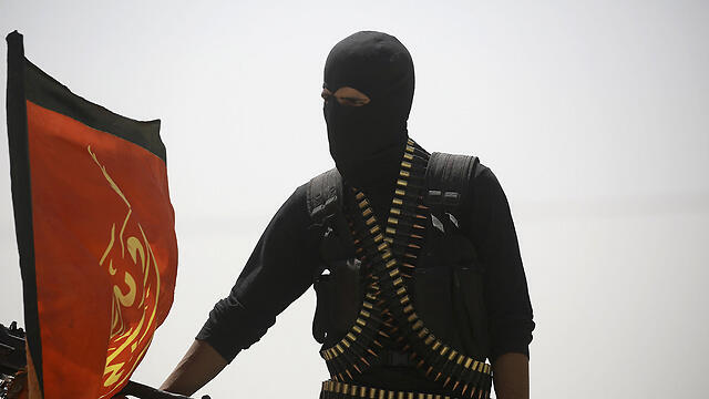 IS militant (Photo: AFP) (צילום: AFP) IS militant (Photo: AFP)