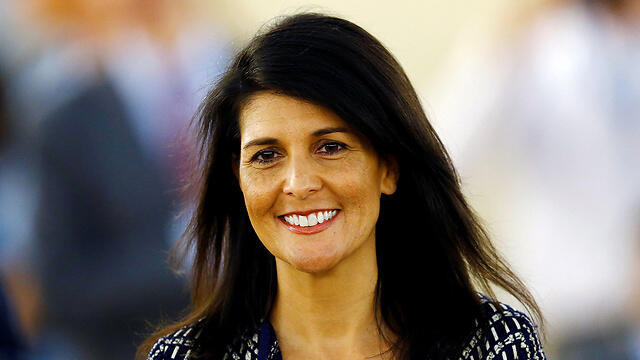 US Ambassador to the UN Nikki Haley (Photo: Reuters) (צילום: רויטרס) US Ambassador to the UN Nikki Haley (Photo: Reuters)