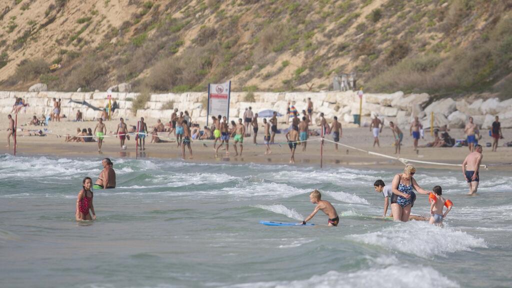 Netanya beach (Photo: Ido Erez) Netanya beach