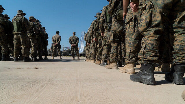 Cypriot National Guard forces (Photo: IDF Spokesperson's Unit)