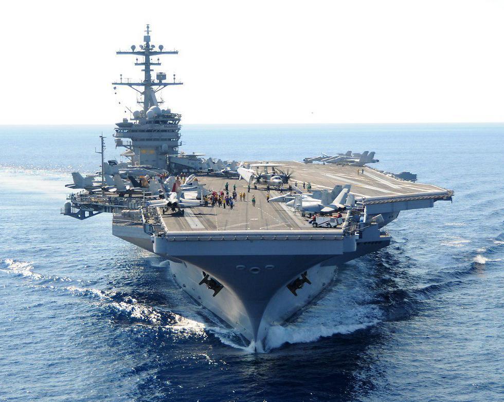 USS George H.W. Bush (Photo: US Navy) (צילום: US Navy) USS George H.W. Bush (Photo: US Navy)