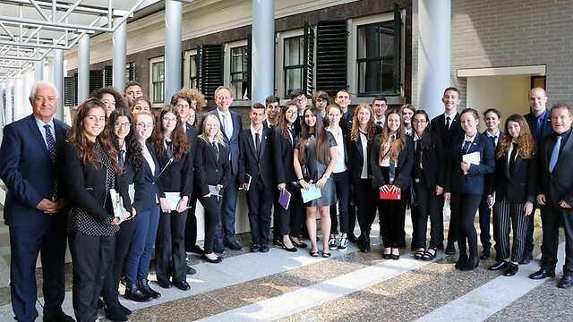 Israeli delegation meeting Kees van der Staaij