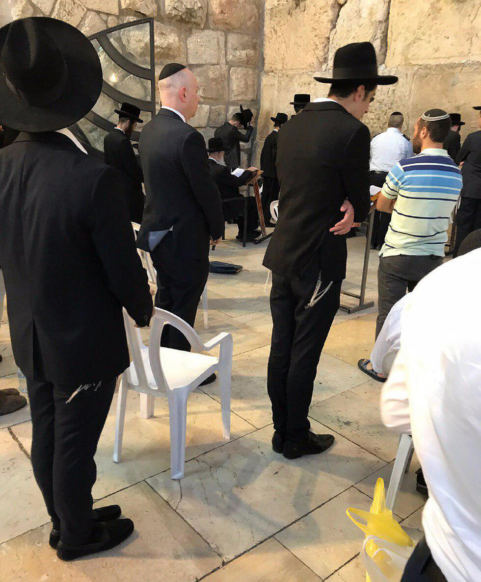 Greenblatt at the Western Wall