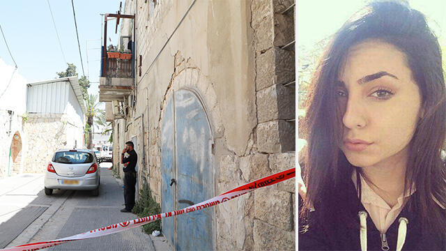 Henrietta Kara and the scene of her murder (Photo: Dana Kopel)