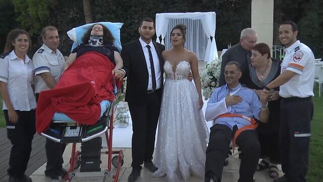 Мени и Ирит на свадьбе