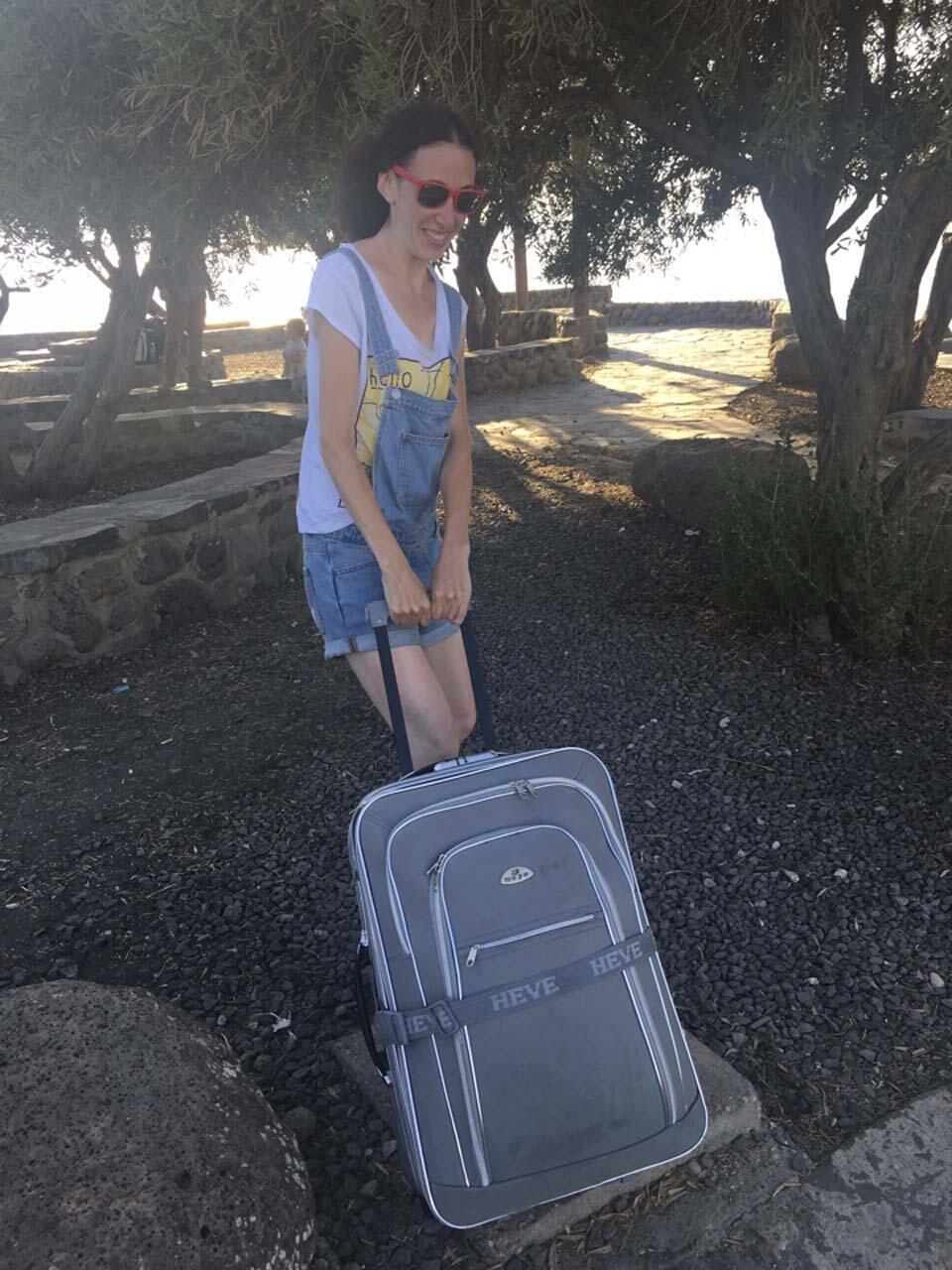 Автор и чемодан