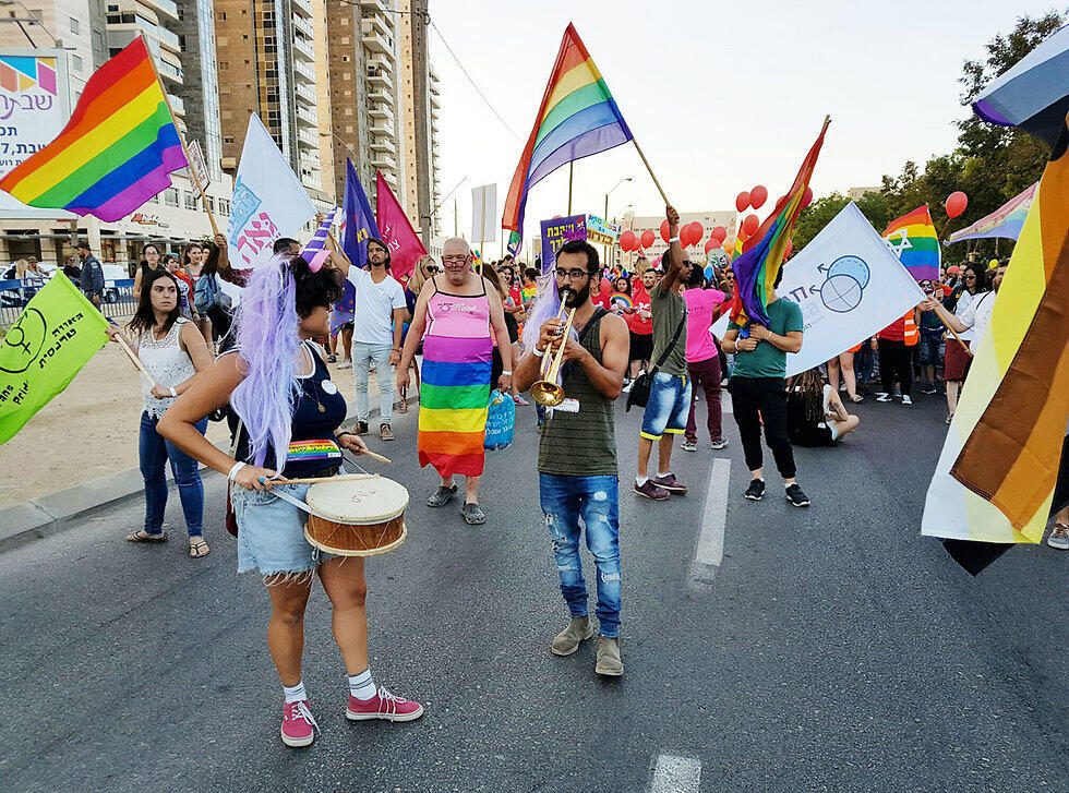 First Gay Pride parade in Be'er Sheva last year