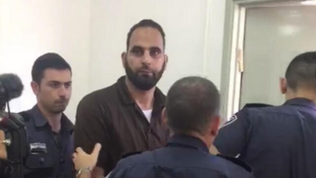 Mohammed Radwan Dararma at court, Sunday