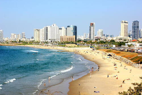 Пляжи Тель-Авива. Фото: shutterstock