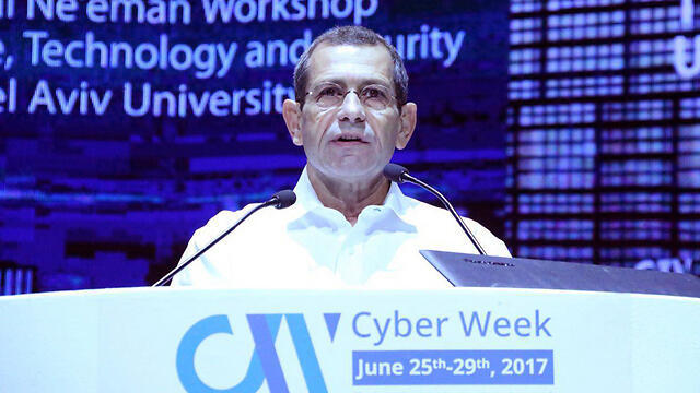 Archive: Shin Bet chief Nadav Argaman addresses a cyber conference at Tel Aviv University (צילום: מוטי קמחי) Archive: Shin Bet chief Nadav Argaman addresses a cyber conference at Tel Aviv University