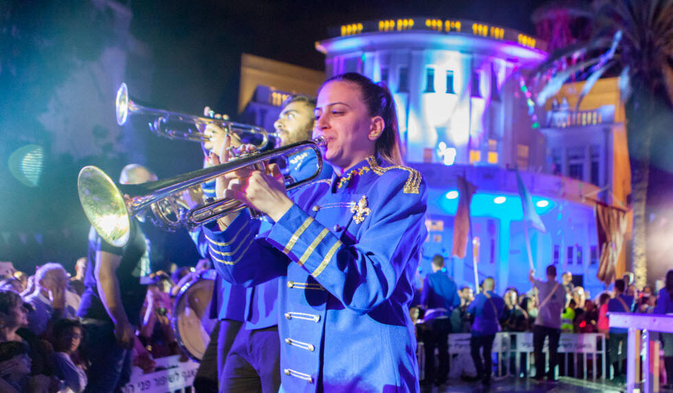 White Night event in Tel Aviv