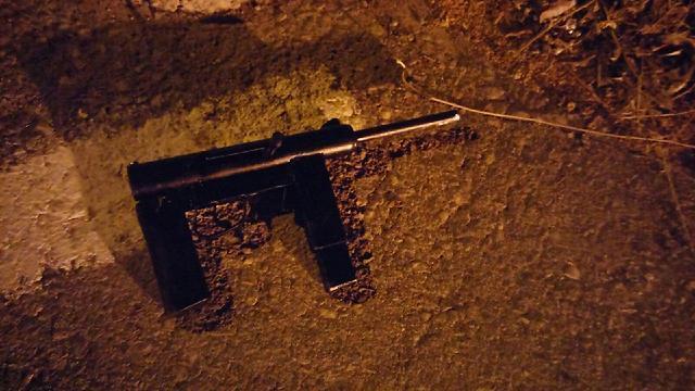 The weapon carried by the neutralized terrorist