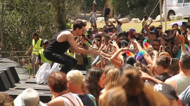 Haifa Pride Parade (Photo: Zohar Shahar) (צילום: זהר שחר) Haifa Pride Parade (Photo: Zohar Shahar)