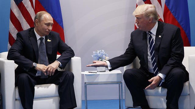 Встреча Путина и Трампа в рамках саммита G20. Фото: АР