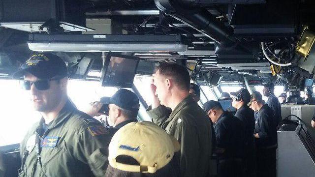 Ahoy, sailors! (Photo: Momi Gabai/Haifa Port) (צילום: מומי גבאי נמל חיפה) Ahoy, sailors! (Photo: Momi Gabai/Haifa Port)