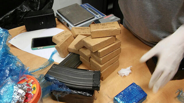 Ammunition and magazines (Photo: Israel Police)