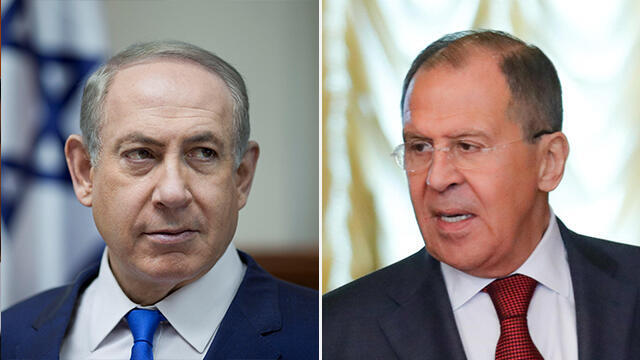 Prime Minister Netanyahu and Sergei Lavrov