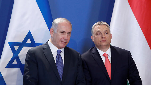 Hungarian Prime Minister Viktor Orbán and Netanyahu