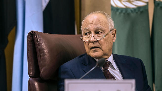 Arab League head Ahmed Aboul Gheit