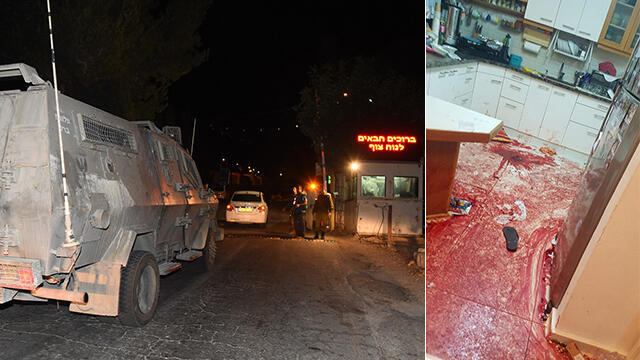 Scene of attack (Photo: IDF, Yair Sagi)
