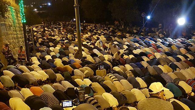 Львиные ворота в Старом городе в Иерусалиме