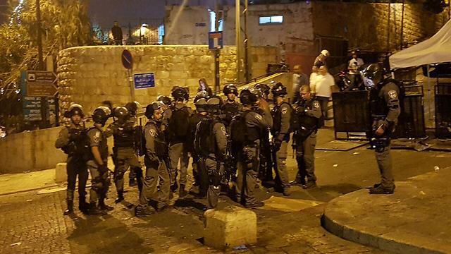 Львиные ворота в Старом городе в Иерусалиме