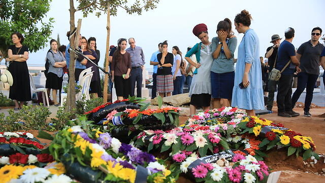 The Salomon family funerals (Photo: Tal Shahar)