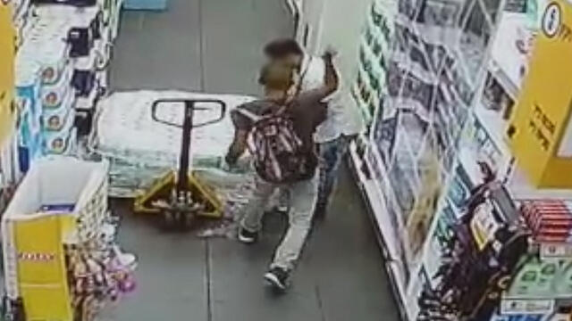 Момент нападения