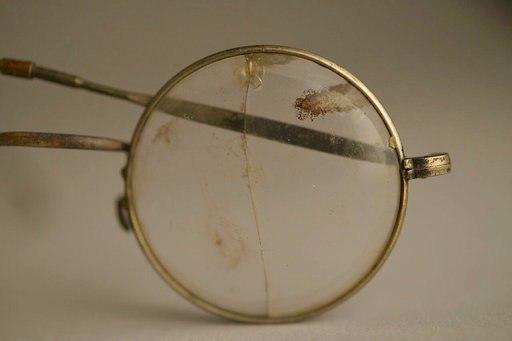 Eye glasses from Auschwitz