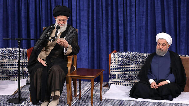 Supreme Leader Ali Khamenei and President Hassan Rouhani (Photo: Reuters)