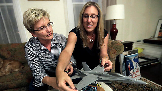 Transgender U.S. soldiers (Photo: AP) (צילום: AP) Transgender U.S. soldiers (Photo: AP)