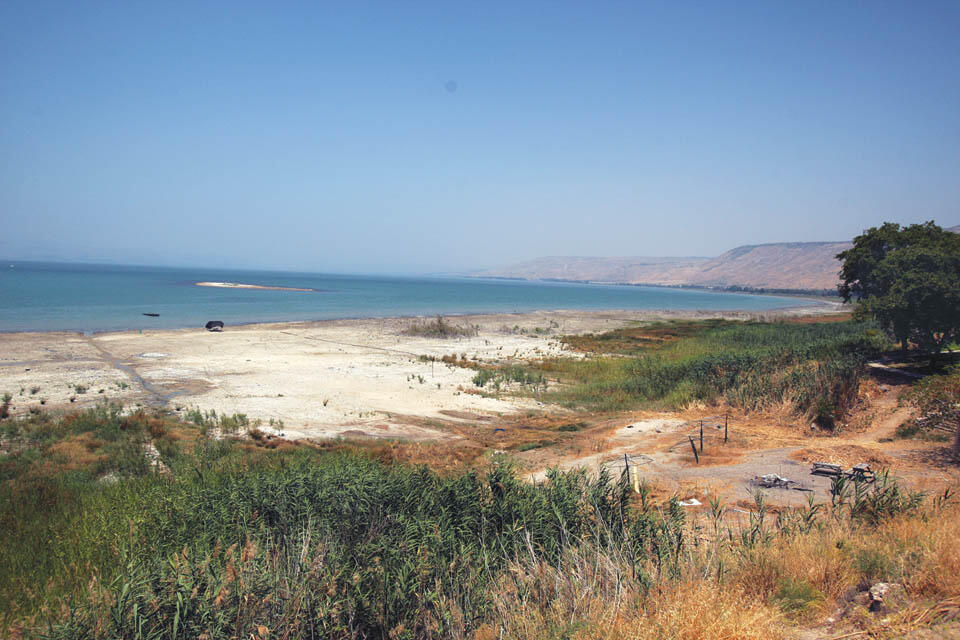 Кинерет мелеет. Фото: Арах Йофи Коэн