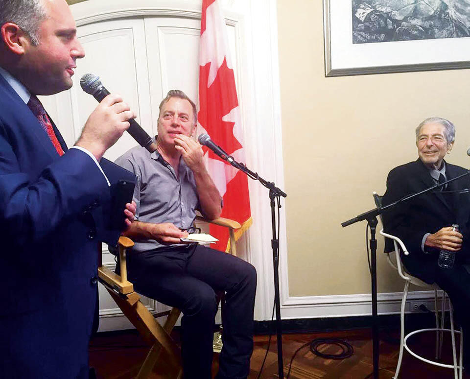 Единственная встреча Зелермайера и Коэна в Лос-Анджелесе (Фото: ?????????) Единственная встреча Зелермайера и Коэна в Лос-Анджелесе