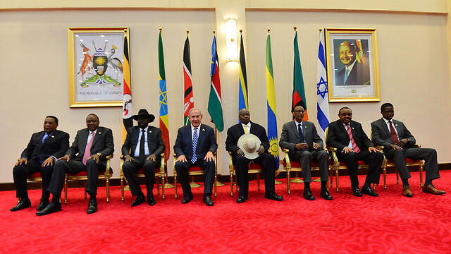 Prime Minister Benjamin Netanyahu attends a summit with African leaders in Uganda on July 4, 2016 (Photo: Kobi Gideon/GPO) (Photo: Kobi Gideon/GPO) Prime Minister Benjamin Netanyahu attends a summit with African leaders in Uganda on July 4, 2016 (Photo: Kobi Gideon/GPO)