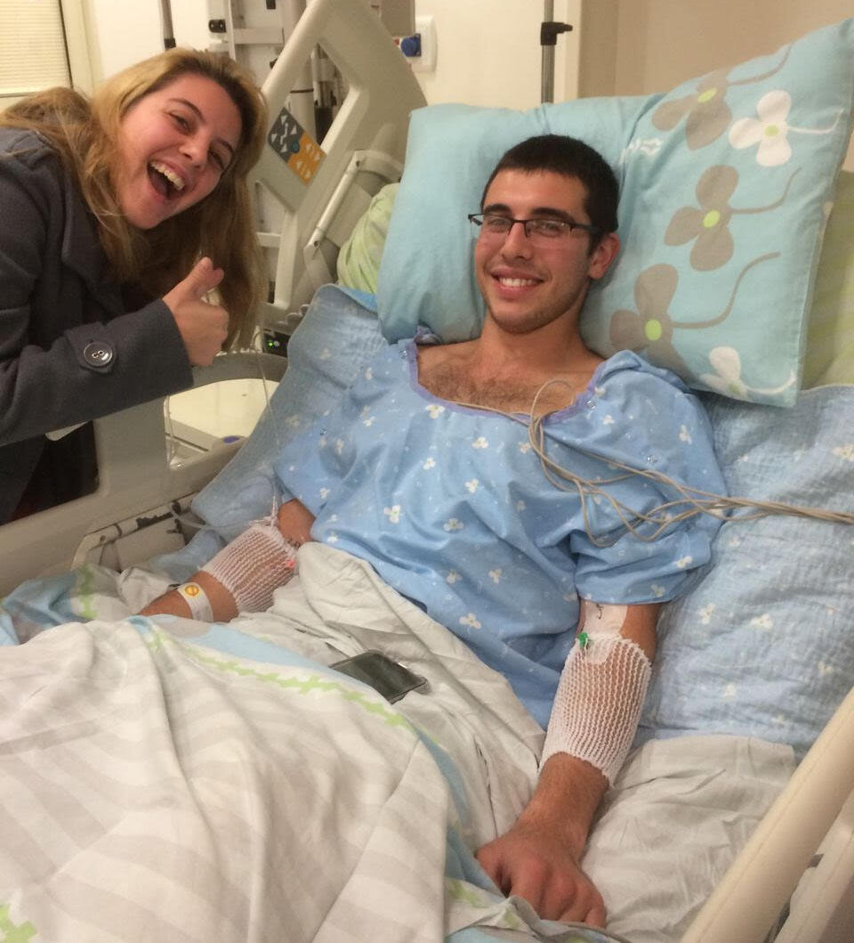 Ади Коган в больницеnullnull Ади Коган в больнице