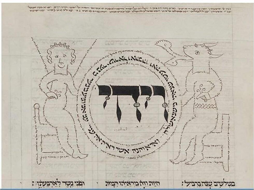 ТАНАХ, XIII век, Берлин (באדיבות הספרייה הלאומית) ТАНАХ, XIII век, Берлин