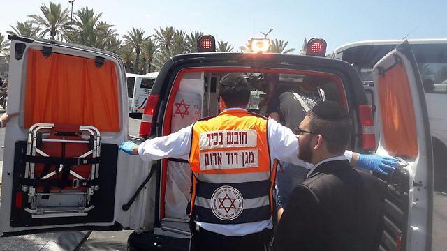 Эвакуация пострадавшего