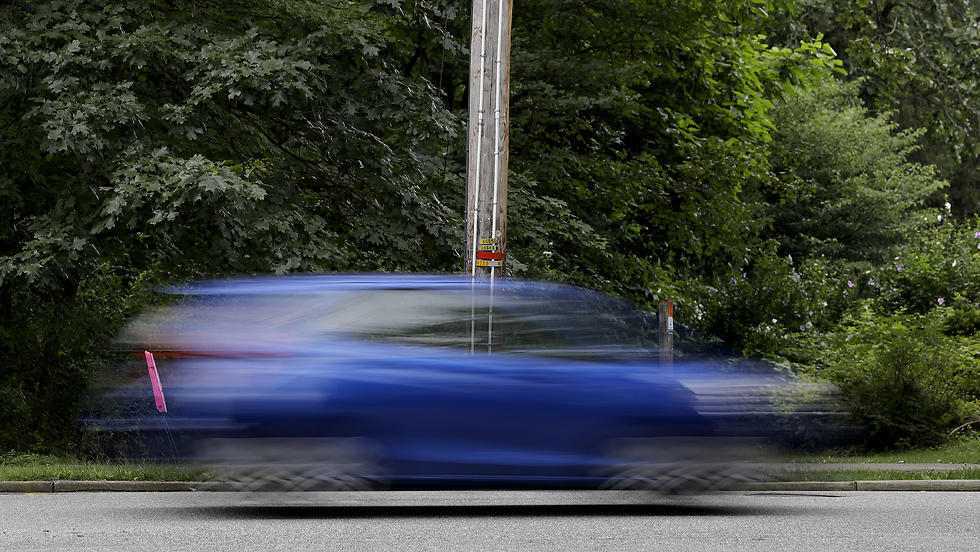 PVC piping placed on utility poles around a New Jersey town bordering New York as eruv for Jewish community (Photo: AP)