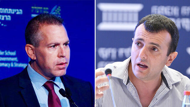 Gilad Erdan (L) and Shai Babad (Photo: Yossi Zeliger, Motti Kimchi)