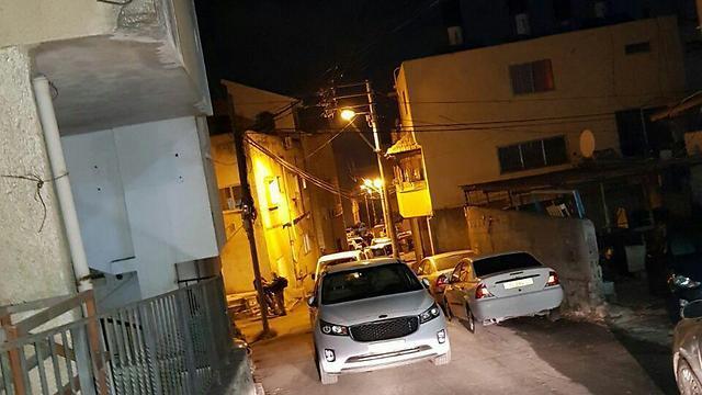 The police raid. Mahajina, Umm al-Fahm