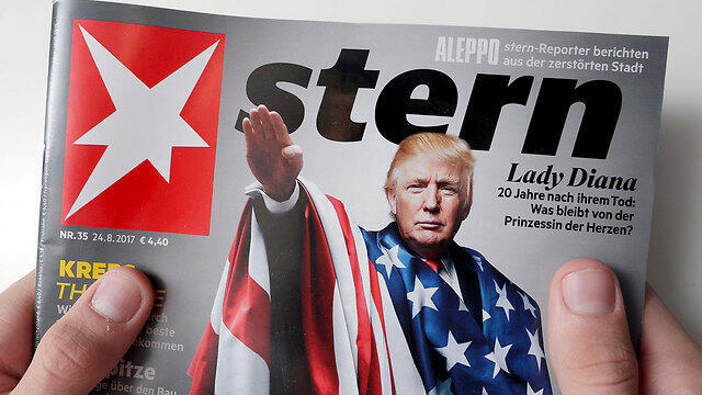 Trump's 'Nazi salute' cover (Photo: AP) (Photo: AP) Trump's 'Nazi salute' cover (Photo: AP)