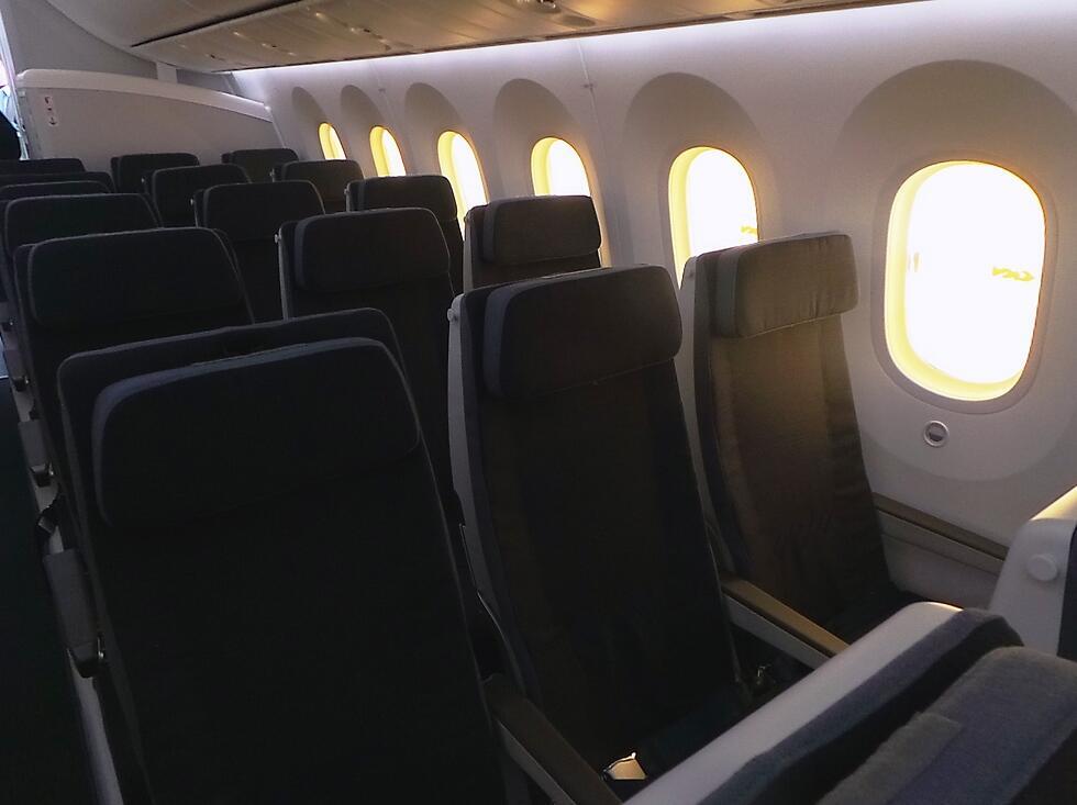 "Дримлайнер" , укомплектованный по спецификации "Эль-Аль". Фото: Амит Котлер (צילום: עמית קוטלר) "Дримлайнер" , укомплектованный по спецификации "Эль-Аль". Фото: Амит Котлер